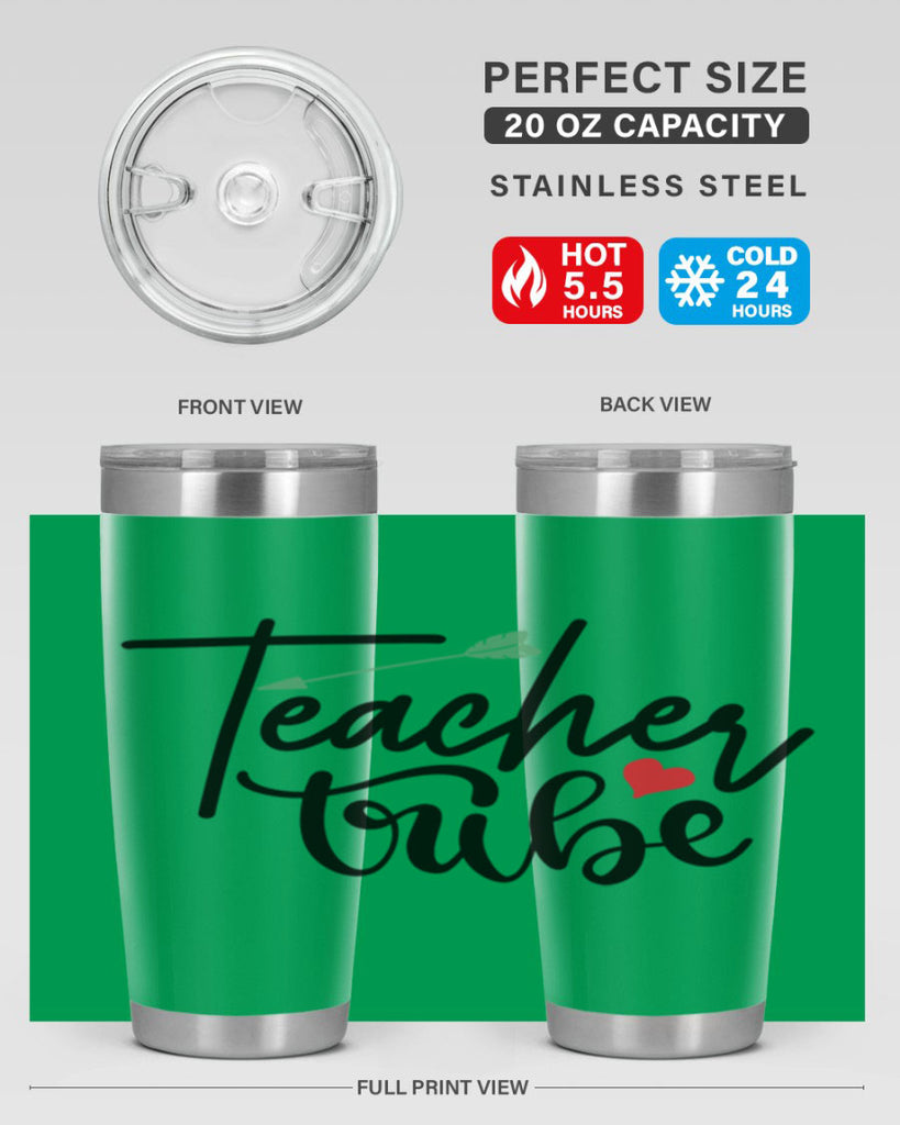 teacher tribe Style 200#- teacher- tumbler