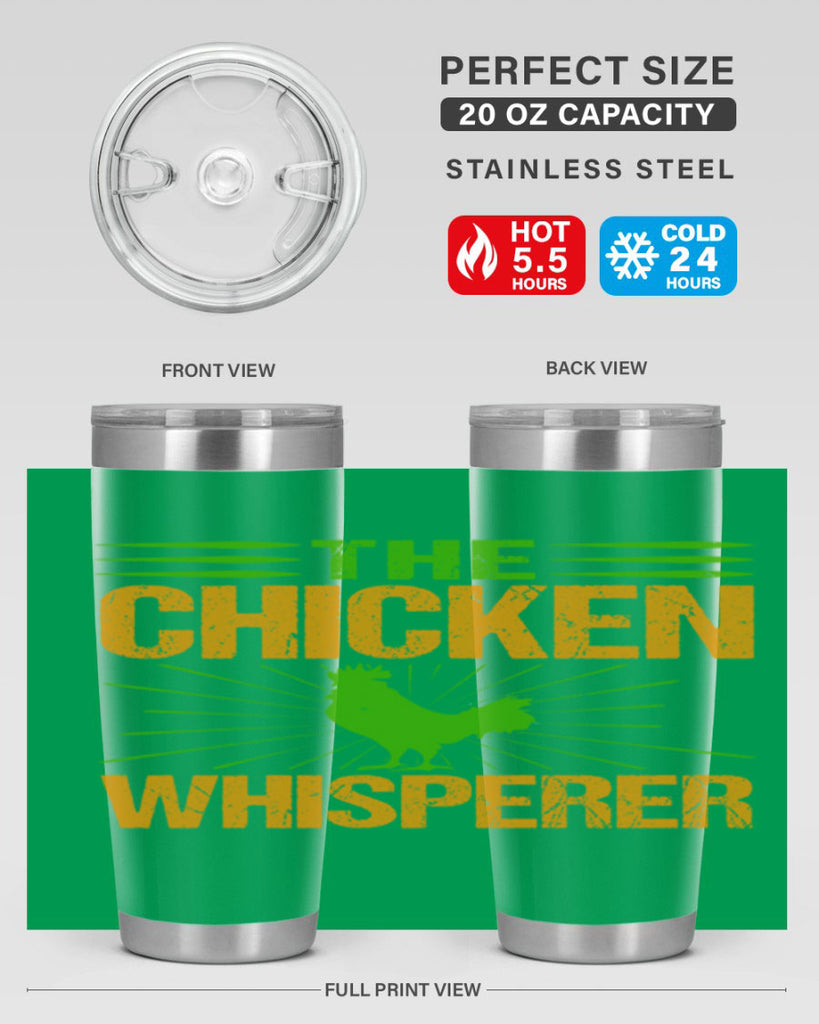 the chicken whisperer 34#- farming and gardening- Tumbler