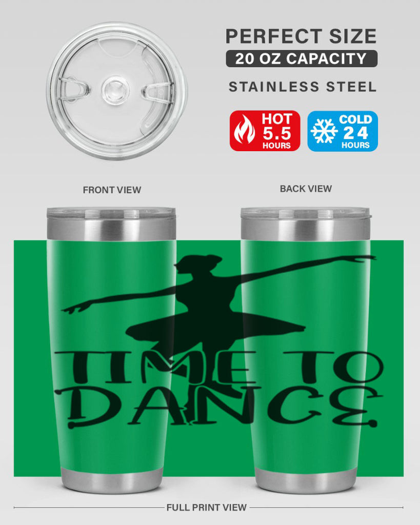 time to dance86#- ballet- Tumbler