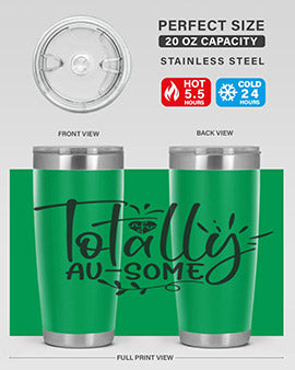 totally ausome Style 2#- autism- Tumbler