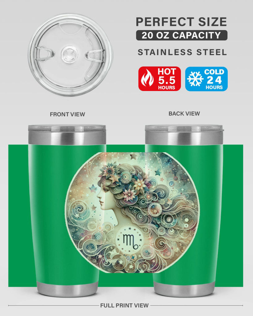 virgo 556#- zodiac- Tumbler
