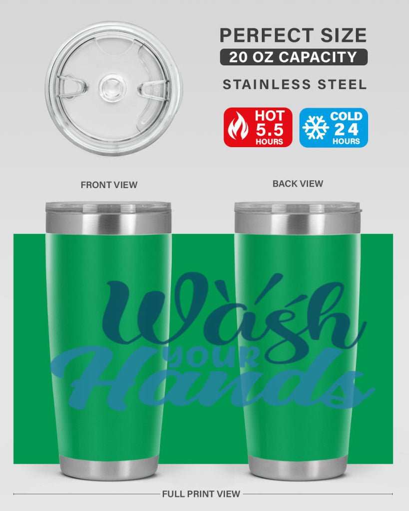 wash your hands 52#- bathroom- Tumbler