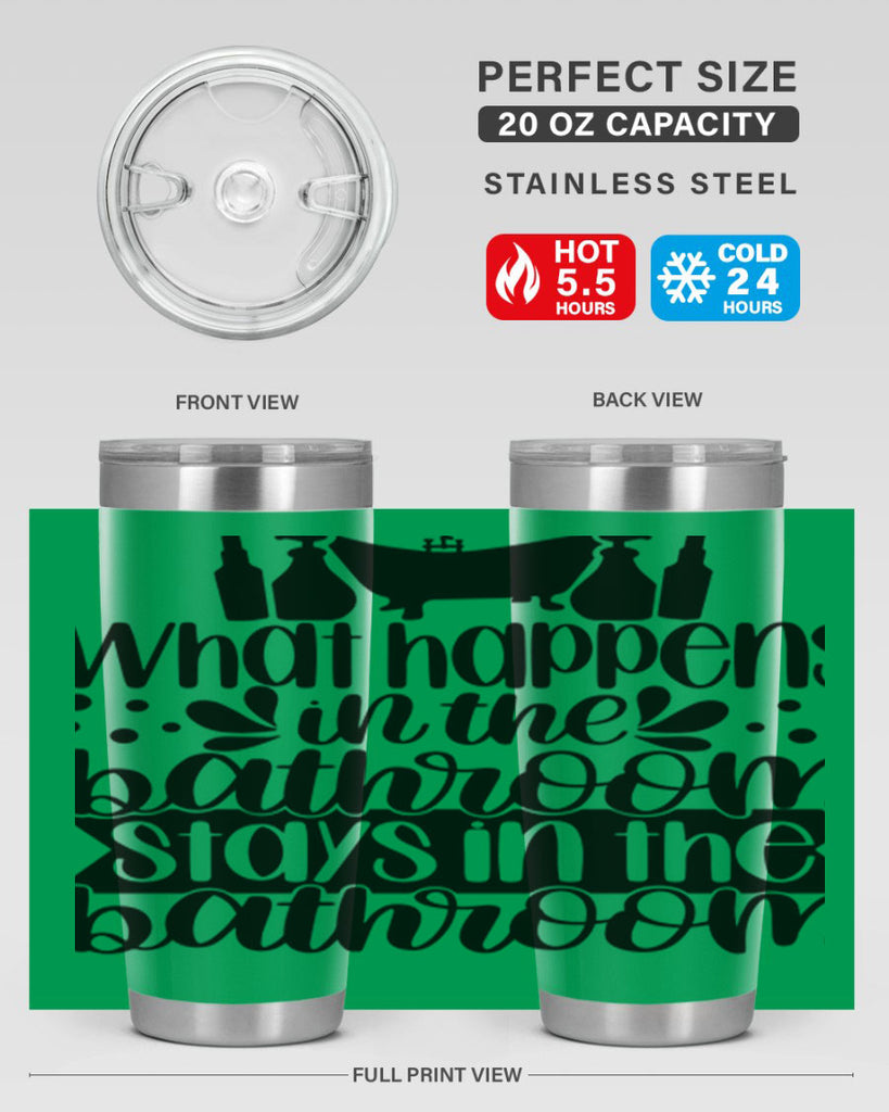 what happens in the bathroom 6#- bathroom- Tumbler