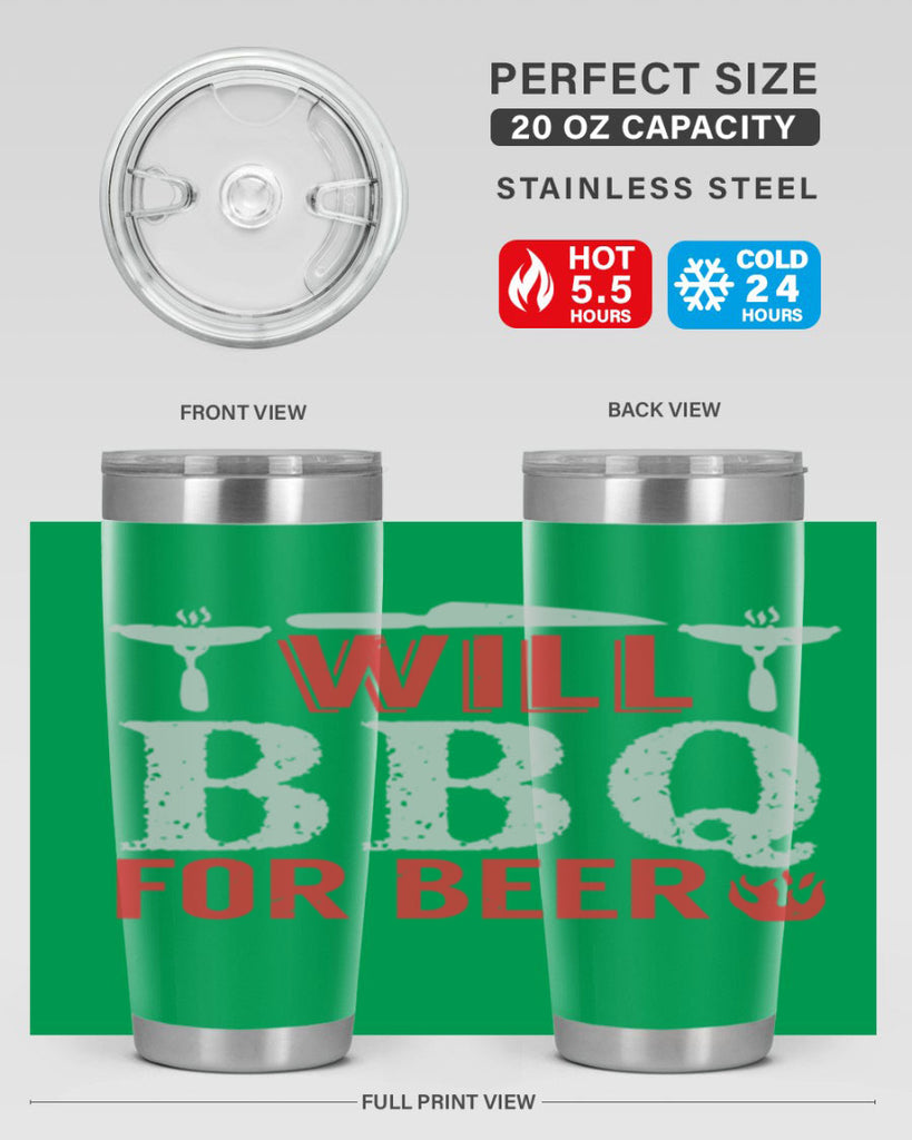 will bbq for beer 5#- bbq- Tumbler
