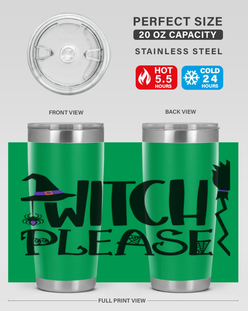 witch please 8#- halloween- Tumbler