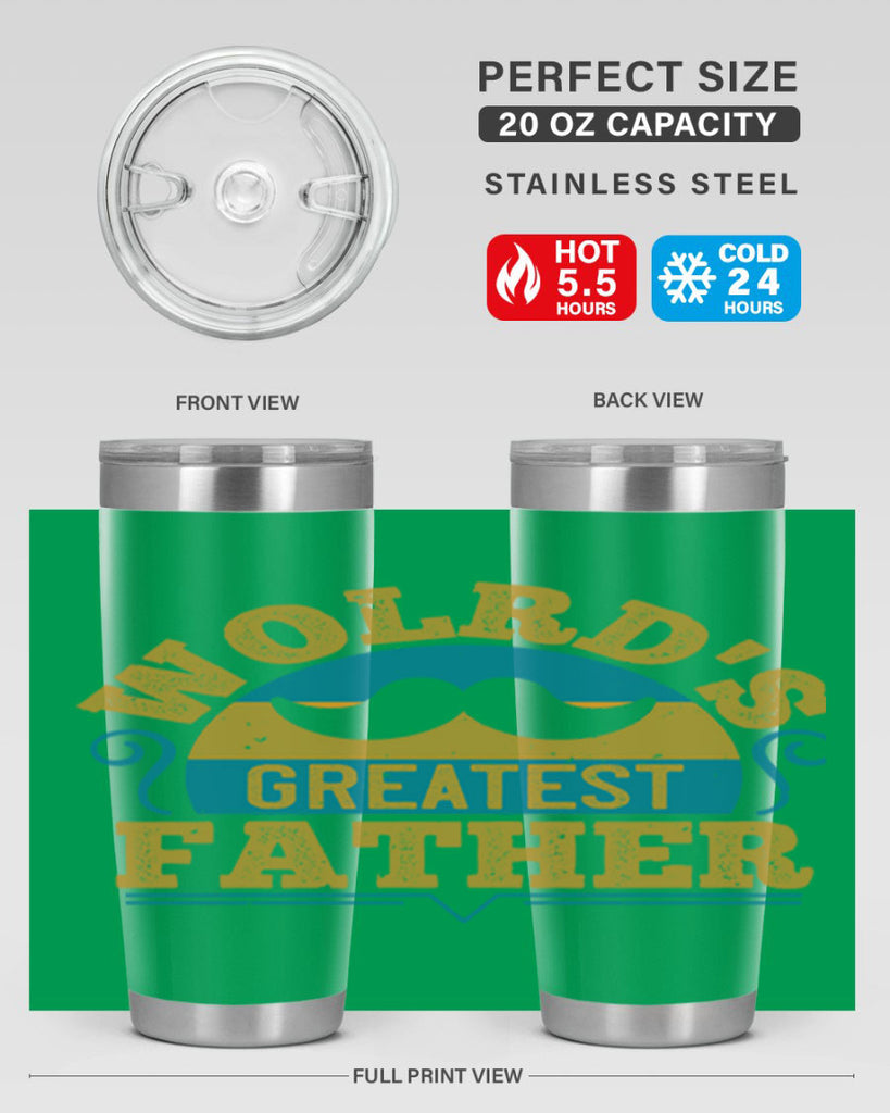wolrds greatest father 154#- fathers day- Tumbler