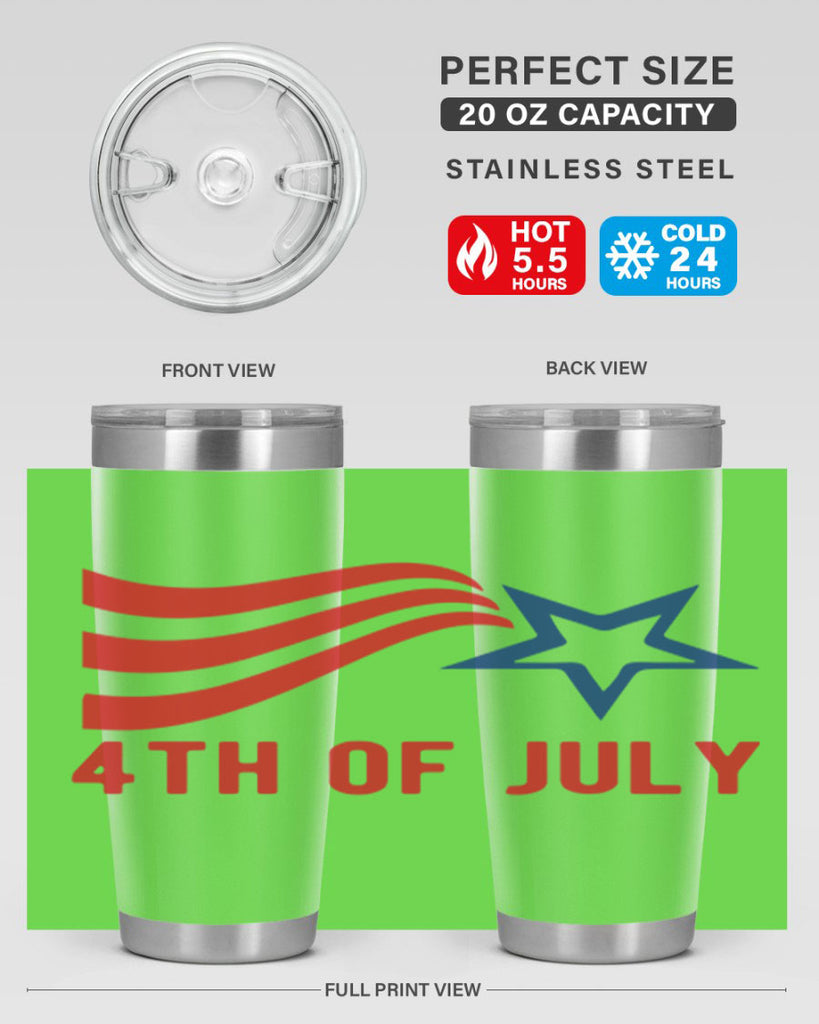 4th of July design Style 66#- Fourt Of July- Tumbler
