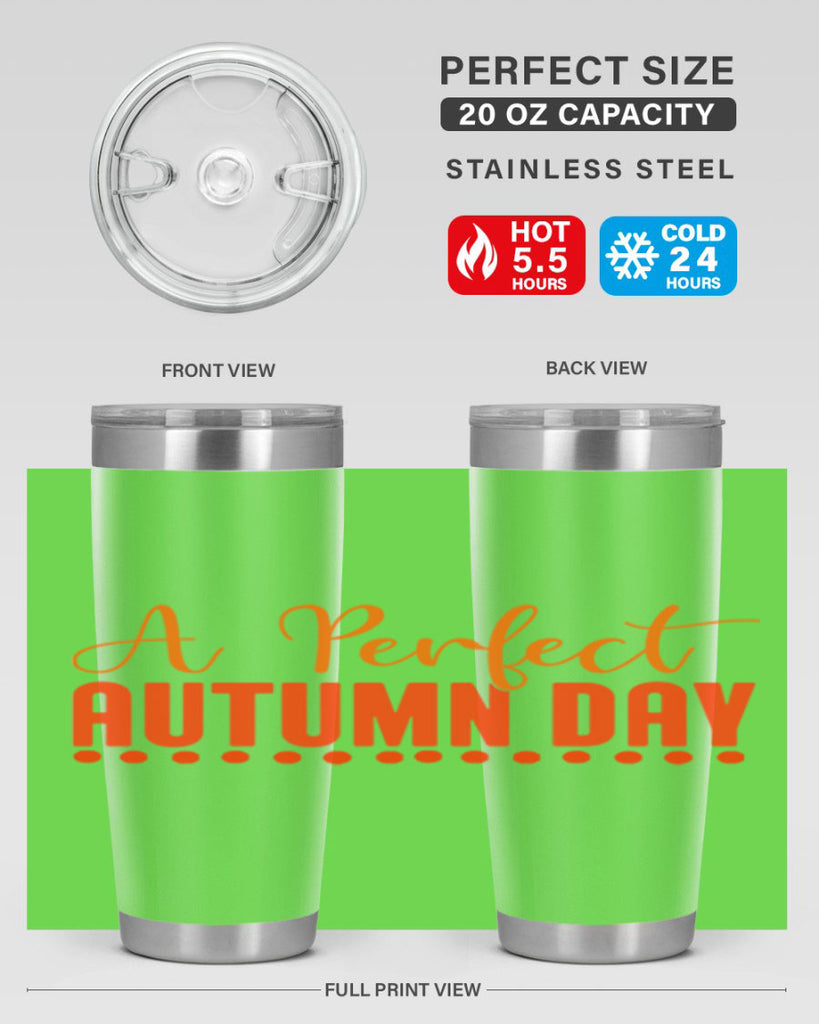 A Perfect Autumn Day Design 2#- fall- Tumbler