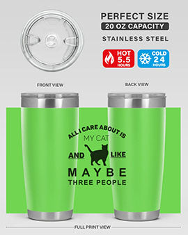 All I Care About is Style 26#- cat- Tumbler