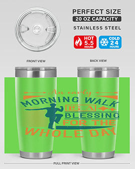 An early morning walk is a blessing for the whole day Style 28#- diabetes- Tumbler