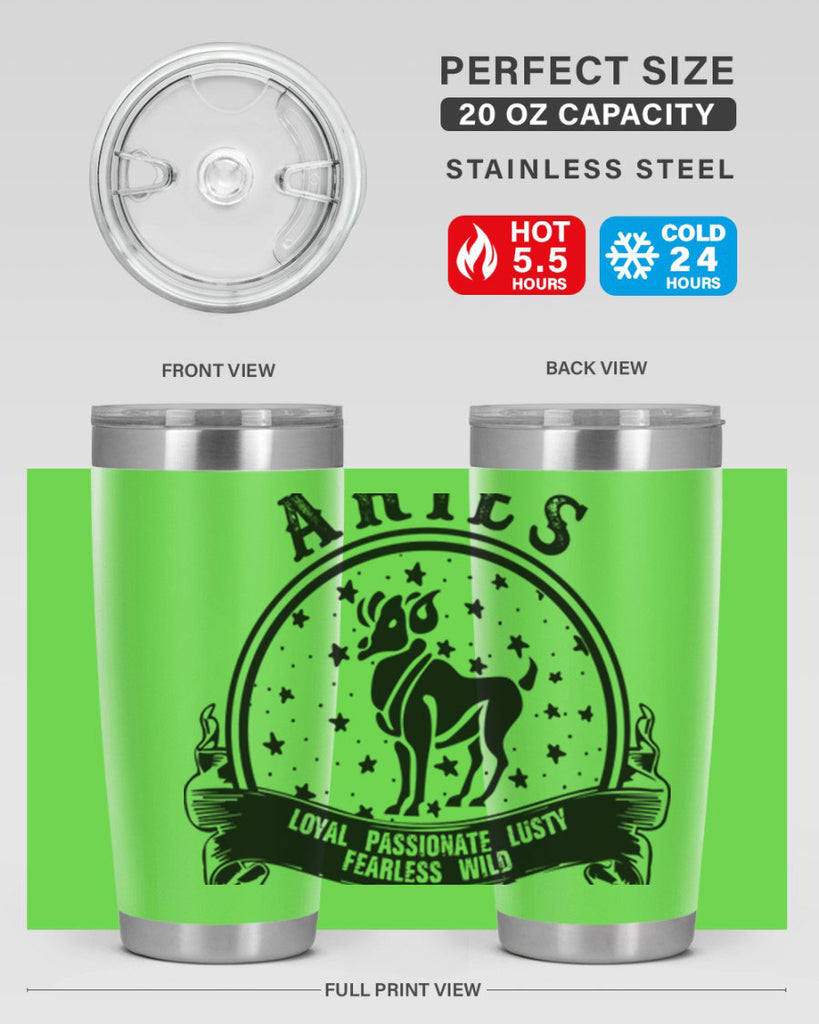 Aries 1#- zodiac- Tumbler