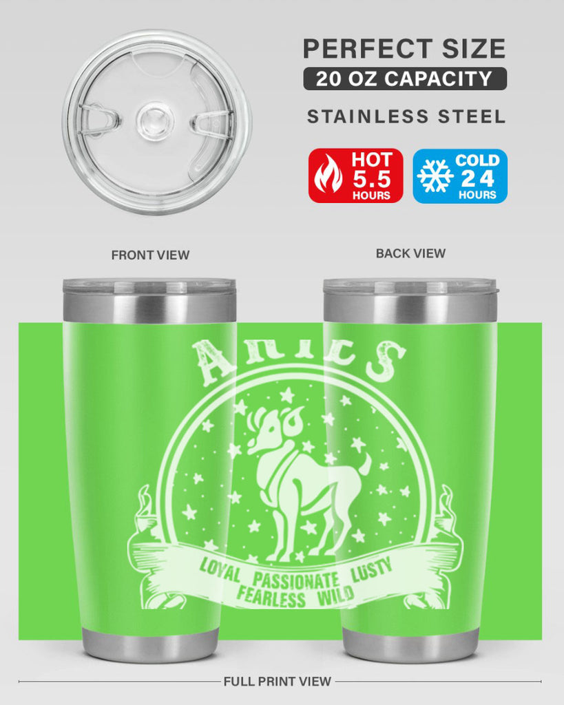 Aries 2#- zodiac- Tumbler