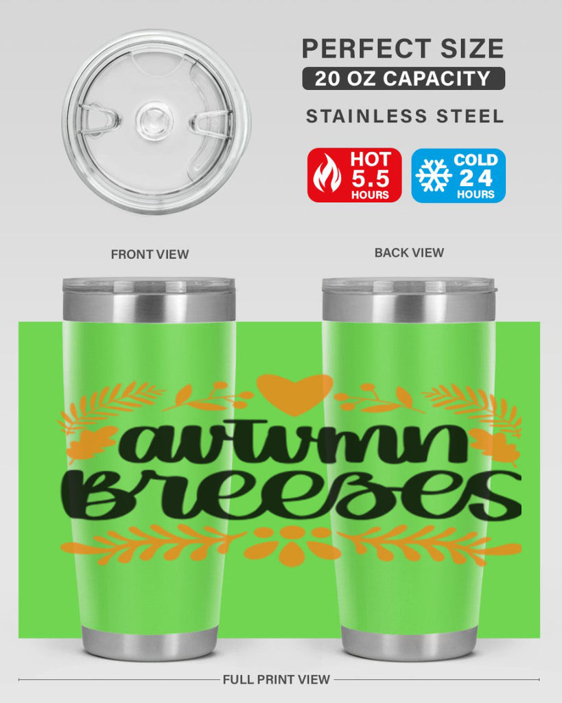 Autumn Breezes 474#- fall- Tumbler