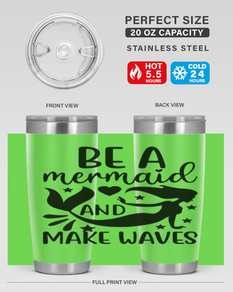 Be a mermaid and make 54#- mermaid- Tumbler