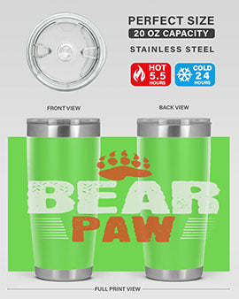 Bear paw 4#- Bears- Tumbler