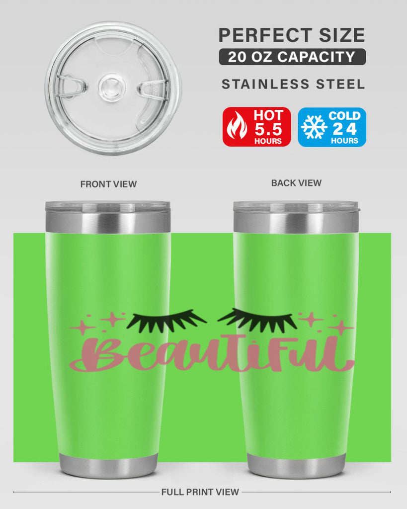 Beautiful Style 140#- make up- Tumbler