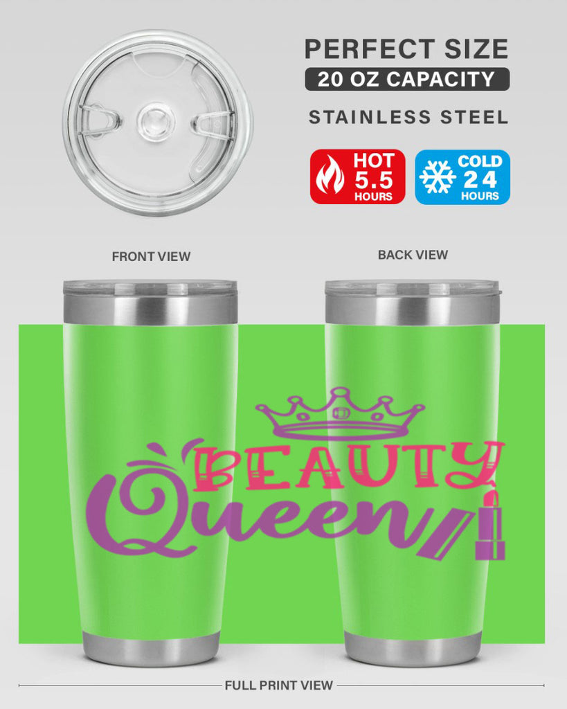 Beauty Queen Style 250#- make up- Tumbler