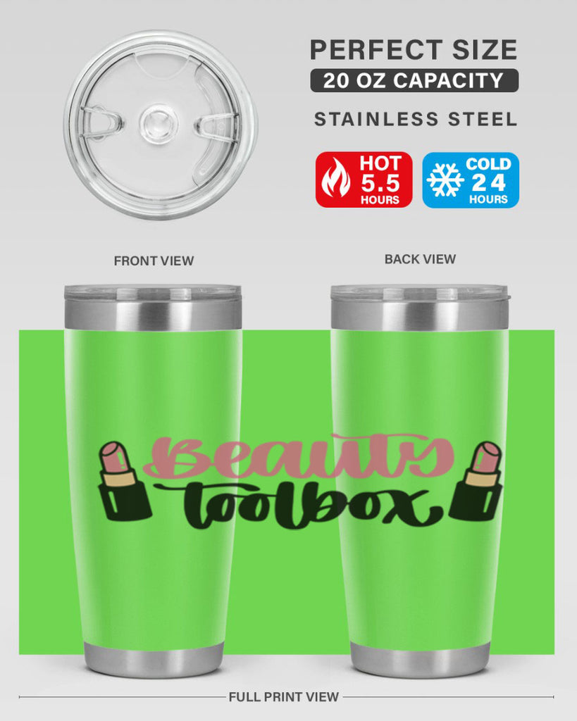 Beauty Toolbox Style 134#- make up- Tumbler