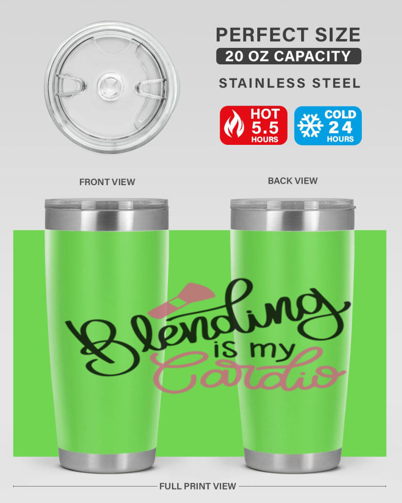 Blending is my Cardio Style 129#- make up- Tumbler