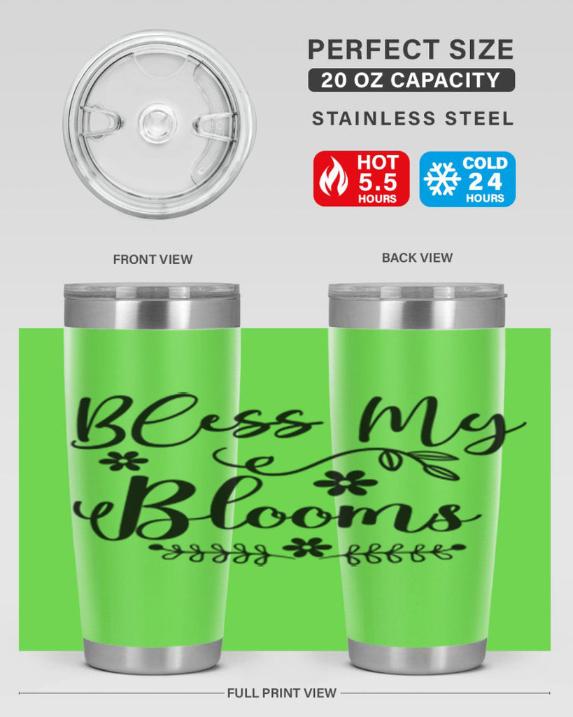 Bless My Blooms 45#- spring- Tumbler