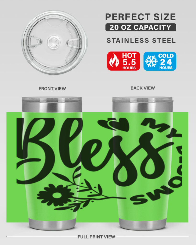 Bless My Blooms47#- spring- Tumbler