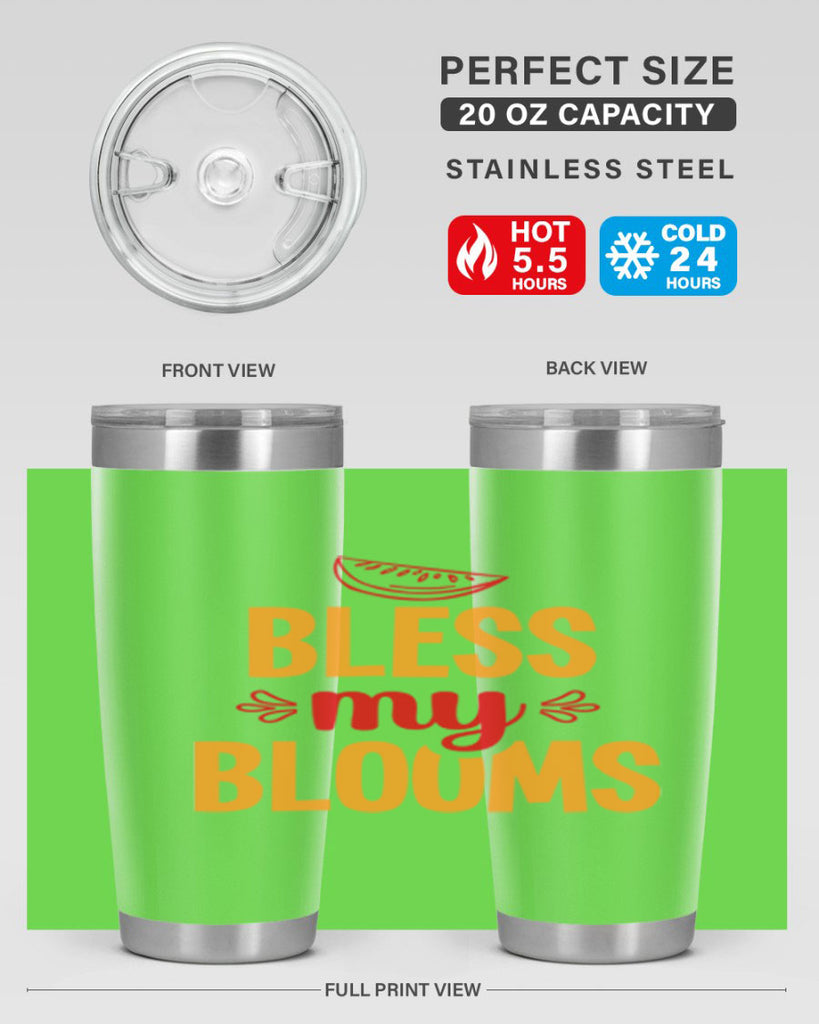 Bless my blooms 41#- spring- Tumbler