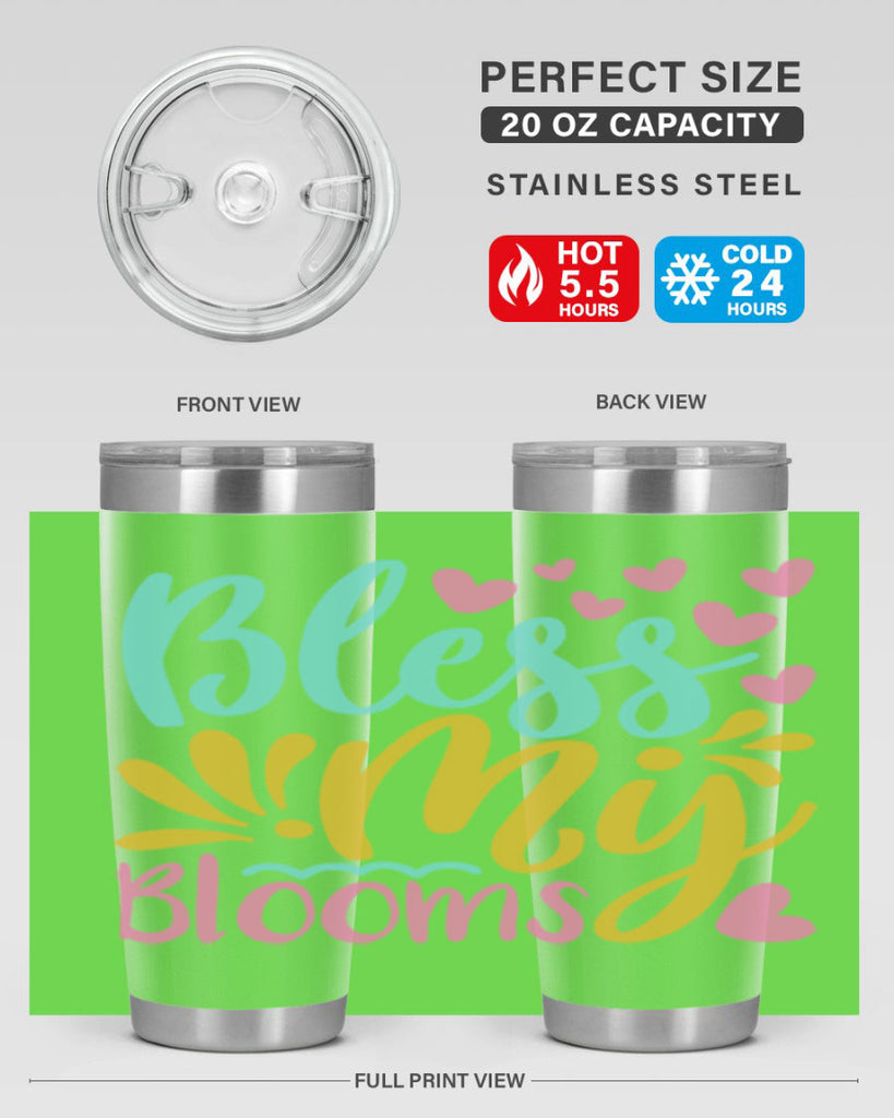 Bless my blooms Style 69#- summer- Tumbler