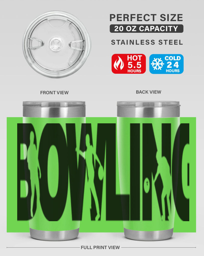 Bowling 1407#- bowlig- Tumbler