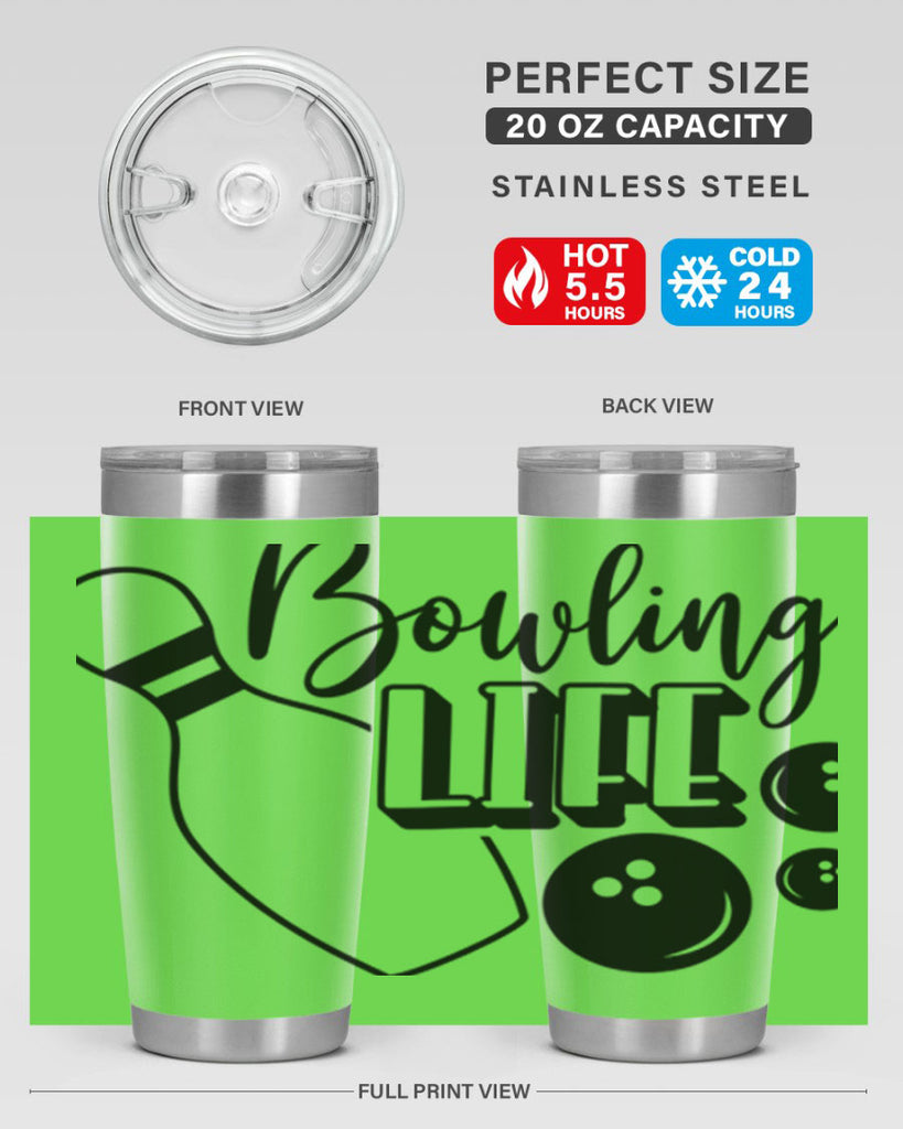 Bowling life 1405#- bowlig- Tumbler