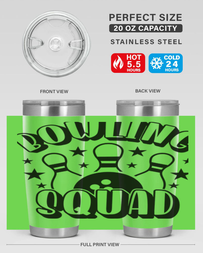 Bowling squad 1403#- bowlig- Tumbler