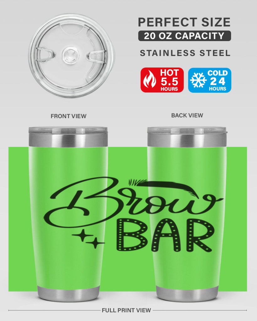 Brow Bar Style 125#- make up- Tumbler