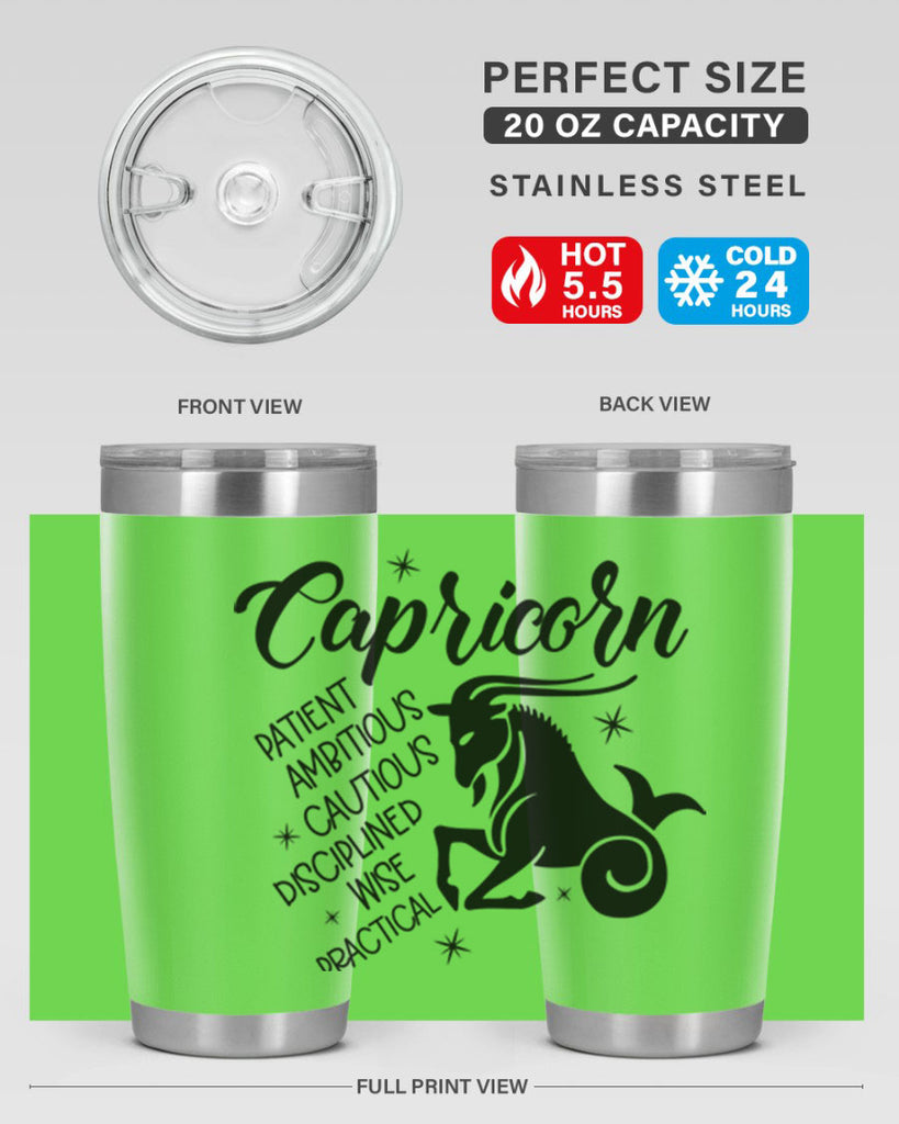 Capricorn 188#- zodiac- Tumbler