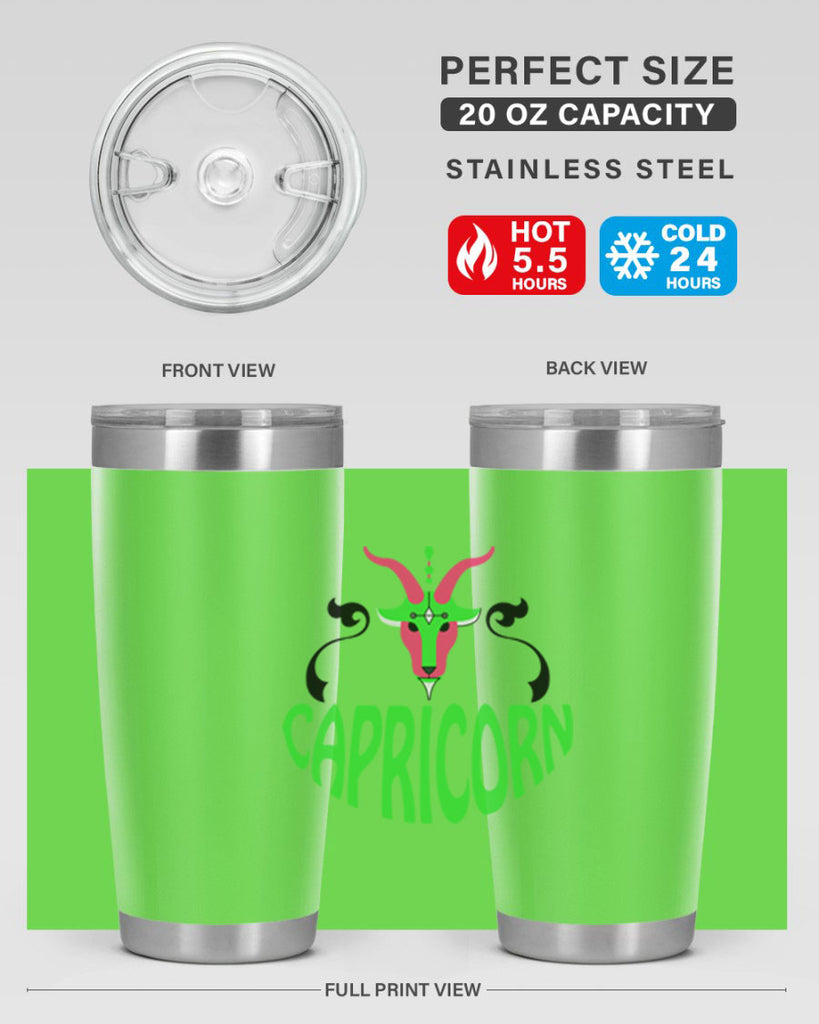 Capricorn 189#- zodiac- Tumbler