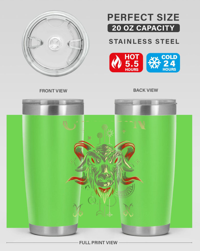 Capricorn 198#- zodiac- Tumbler