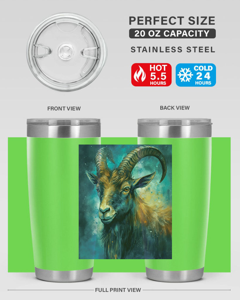 Capricorn 37#- zodiac- Tumbler