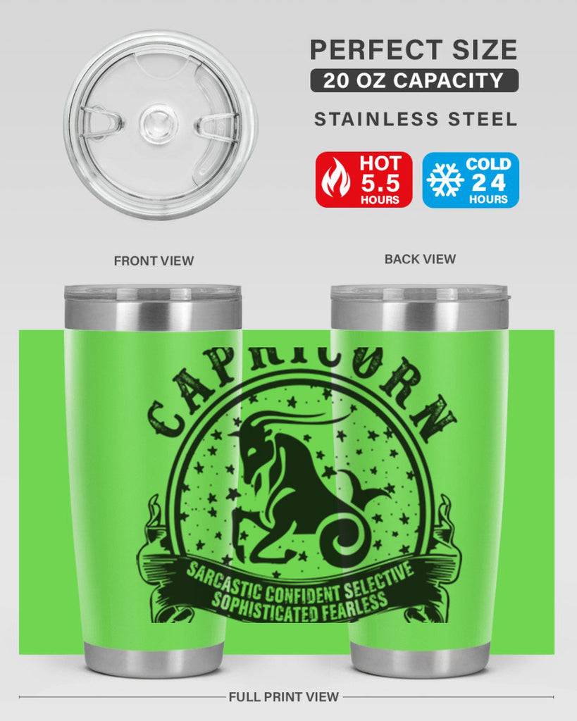 Capricorn 38#- zodiac- Tumbler