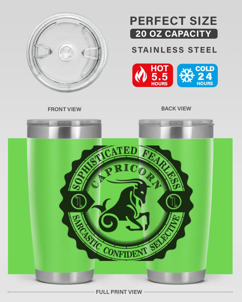 Capricorn 40#- zodiac- Tumbler