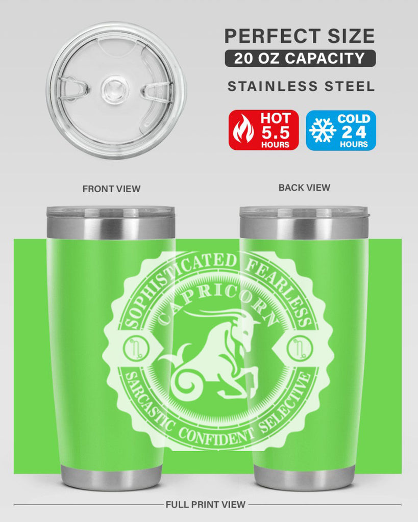 Capricorn 41#- zodiac- Tumbler