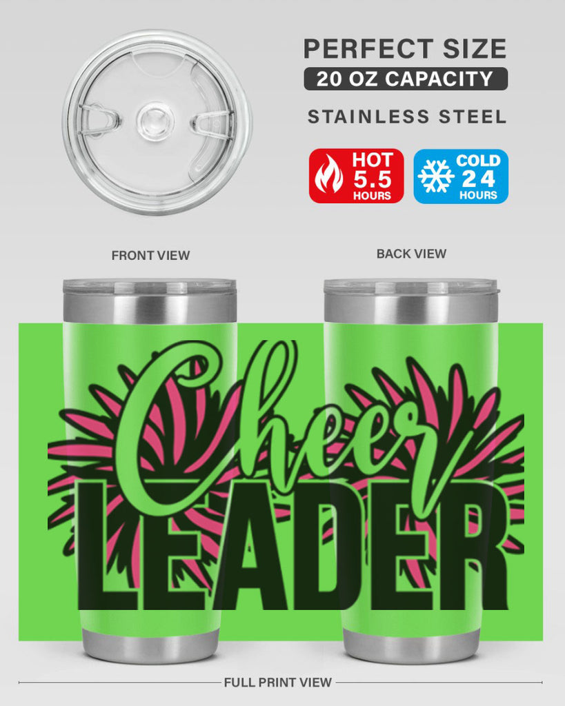 Cheer leader 1389#- cheer- Tumbler