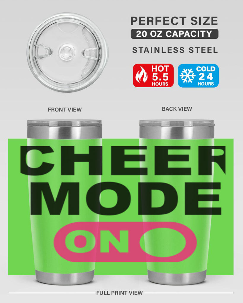 Cheer mode on 1386#- cheer- Tumbler