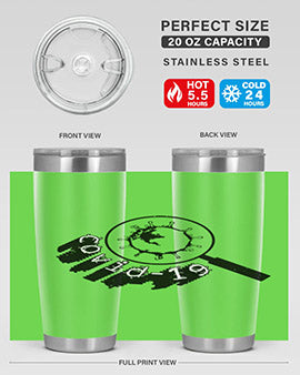 Covid Style 57#- corona virus- Tumbler