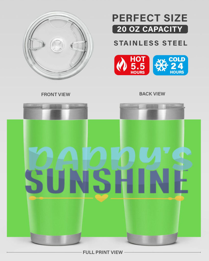 Daddys Sunshine 19#- dad- Tumbler