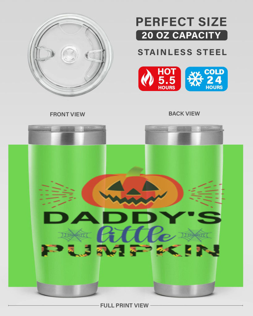 Daddyslittlepumpkin 68#- fall- Tumbler