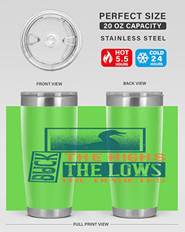 Duck The Highs Duck The Lows Duck The Diabetes Style 40#- diabetes- Tumbler