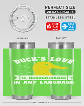 Ducks love Style 49#- duck- Tumbler