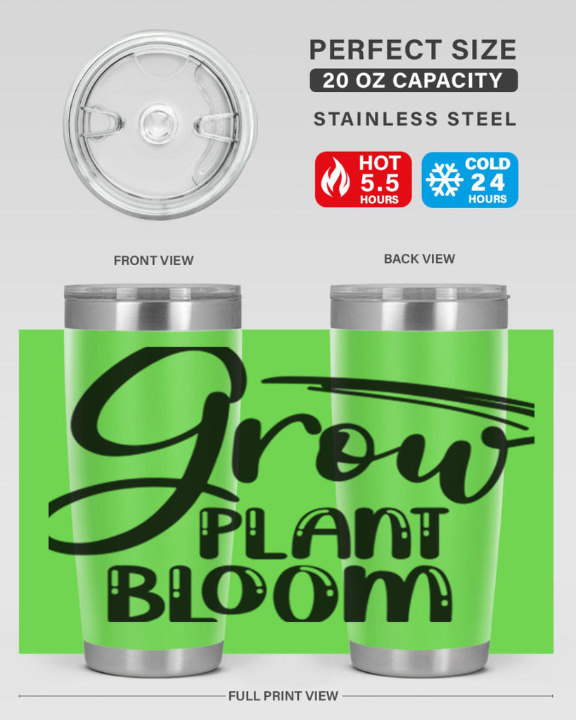 GROW PLANT BLOOM  151#- spring- Tumbler