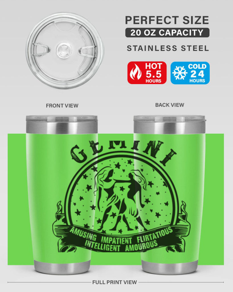 Gemini 9#- zodiac- Tumbler