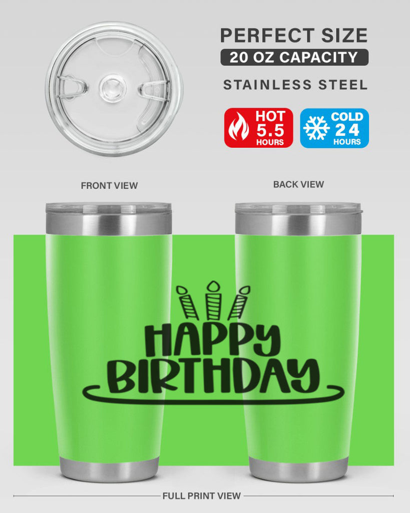 Happy Birthday Style 1#- birthday- tumbler