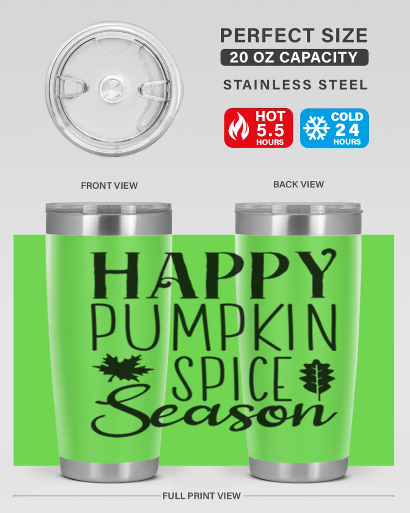 Happy Pumpkin Spice Sason 241#- fall- Tumbler