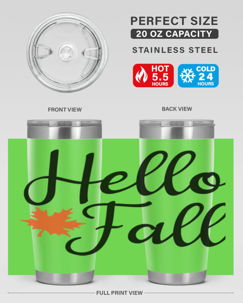 Hello Fall 274#- fall- Tumbler